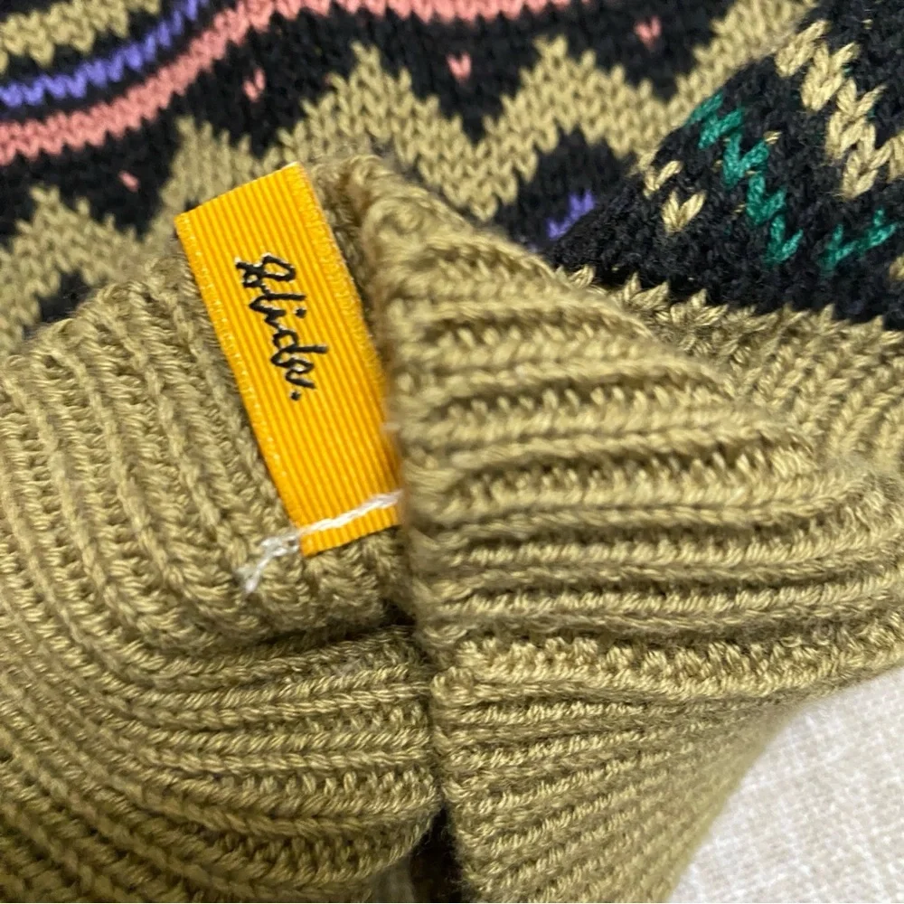 Critical Slide Society Fair Isle Trader Crew Neck Sweater